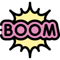 boom icon design png