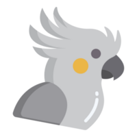 diseño de icono de loro png