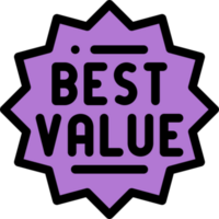 best value icon design png