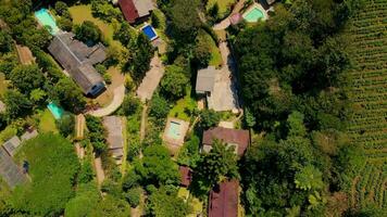 Indonesien Natur Drohne Aussicht video