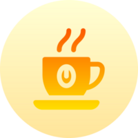 design de ícone de xícara de café png