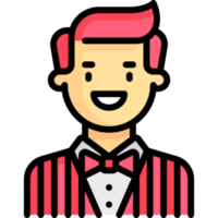 showman icon design png