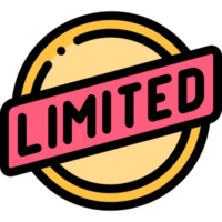 limited icon design png