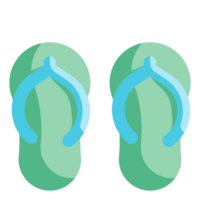 diseño de icono de chanclas png