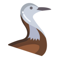 diseño de icono de pájaro png