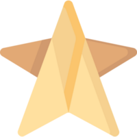 diseño de icono de estrella png