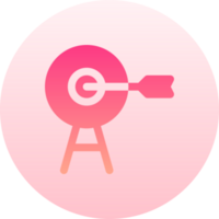 Dartscheibe-Icon-Design png