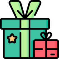 Geschenk Box Symbol Design png