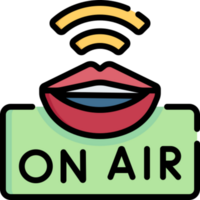 on air icon design png