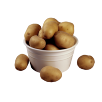 Bündel Kartoffeln Nein Hintergrund png