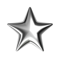 Silver star no background png