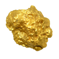 Gold nugget no background png