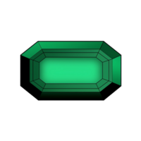 Emerald no background png