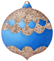 funkeln Weihnachten Glas Ball Ornament png