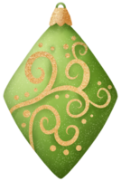 schitteren Kerstmis glas bal ornament png