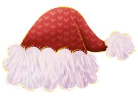 Santa Natale cappello illustrazione png