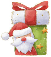 mignonne Noël cadeau illustration png