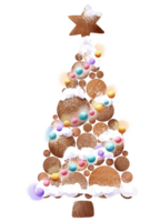 illustration d'arbre de noël png