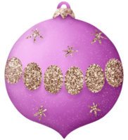 briller Noël verre Balle ornement png