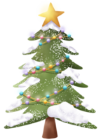 illustrazione dell'albero di natale png