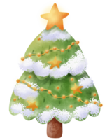 illustrazione dell'albero di natale png