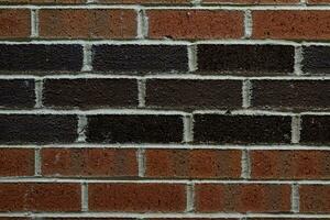 Texture background of bricks with lines photo