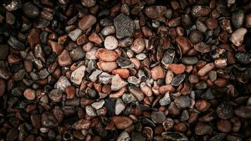 Gritty Texture of Gravel and Stones photo