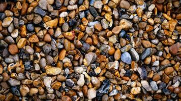 Gritty Texture of Gravel and Stones photo