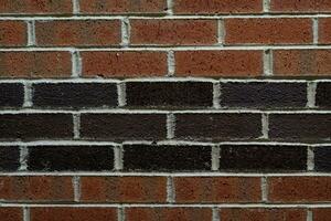 Texture background of bricks with lines photo