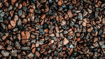 Gritty Texture of Gravel and Stones photo