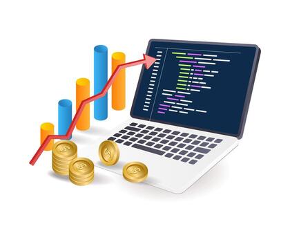 análisis de desarrollo negocio datos vector