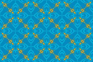 oriental seamless pattern. Pattern, background and wallpaper for your design. Textile ornament. Vector illustration.