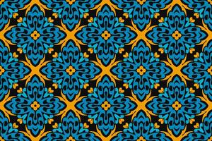 oriental seamless pattern. Pattern, background and wallpaper for your design. Textile ornament. Vector illustration.