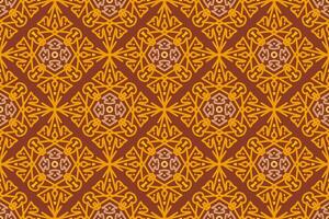 Pattern with floral and geometric elements. Intersecting curved and straight bold stripes forming abstract floral ornament. Vector background for design. Seamless Decorative lattice for louver.