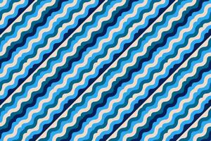 Seamless Abstract Wave Pattern with blue and white color vector