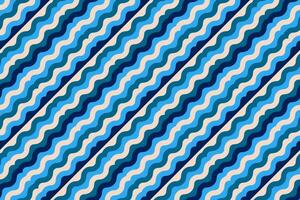 Seamless Abstract Wave Pattern with blue and white color vector