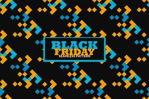 Black friday seamless pattern, vector illustration