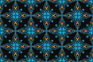 oriental seamless pattern. Pattern, background and wallpaper for your design. Textile ornament. Vector illustration.
