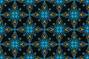 oriental seamless pattern. Pattern, background and wallpaper for your design. Textile ornament. Vector illustration.