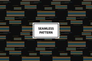 Black Geometric seamless pattern. Abstract geometric graphic design pattern. simple Seamless geometric pattern. vector