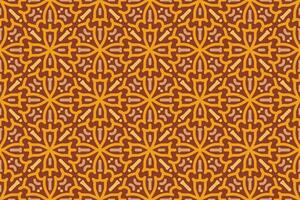 Seamless pattern in authentic arabian style. Vector illustration