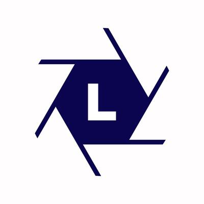 Initial Letter L Photography Logo Camera lens Concept. Photography Logo Combined L Letter Camera Sign Logo