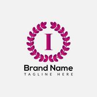 Beauty Logo On Letter 1 Template. Beauty On 1 Letter, Initial Fashion and Beauty Sign Concept vector