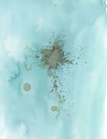 Watercolor texture splatter stain background photo