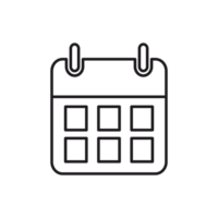 transparente antecedentes calendario icono png