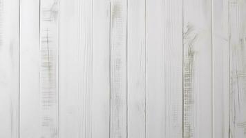 white wooden wall background with blank space for design element. generative AI photo