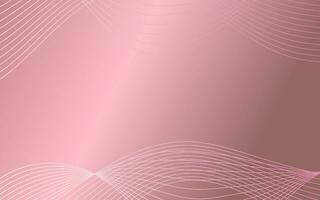 Vector pink delicate elegant abstract background with light waves. Modern design