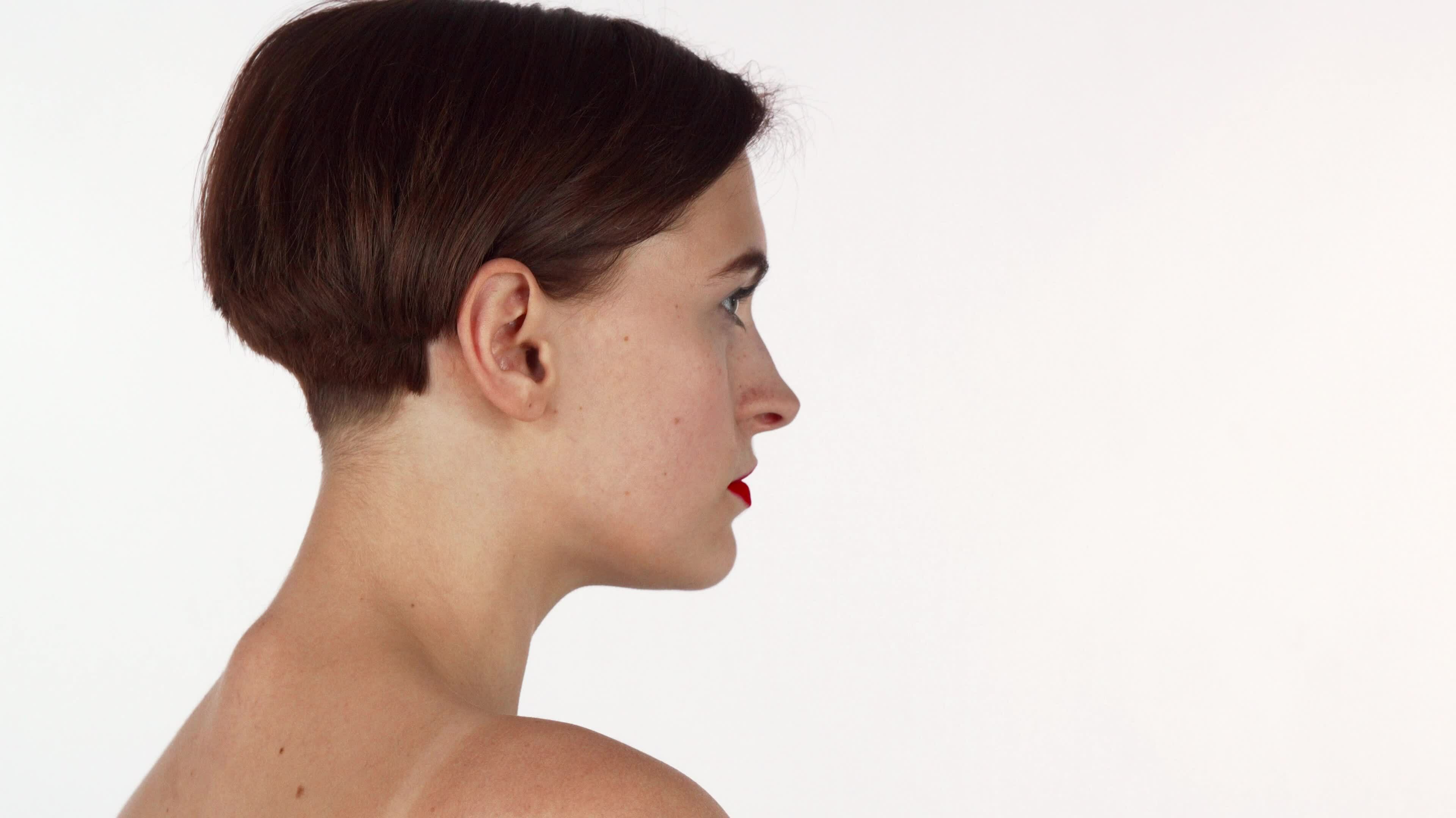Woman Short Hair Stock Video Footage for Free Download