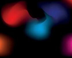 Gradient blurred colored abstract background. vector