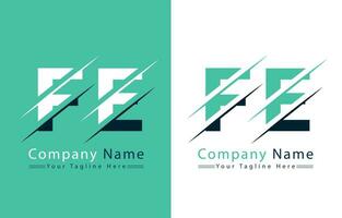 FE Letter Logo Vector Design Template Elements